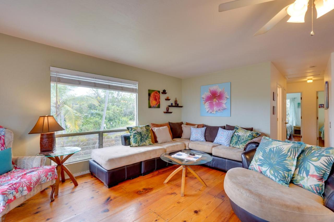 Breezy Kailua-Kona Bungalow with Lanai&Ocean View! Zewnętrze zdjęcie