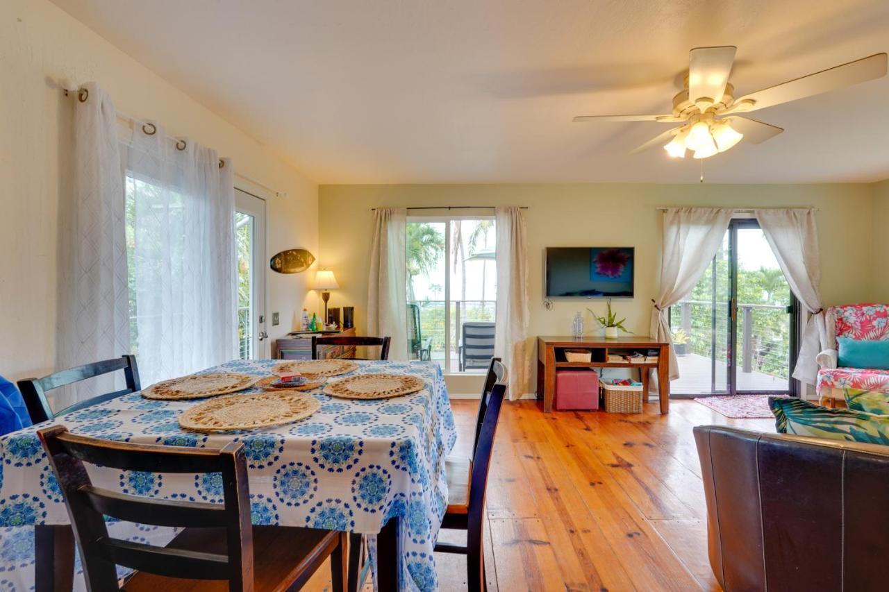 Breezy Kailua-Kona Bungalow with Lanai&Ocean View! Zewnętrze zdjęcie