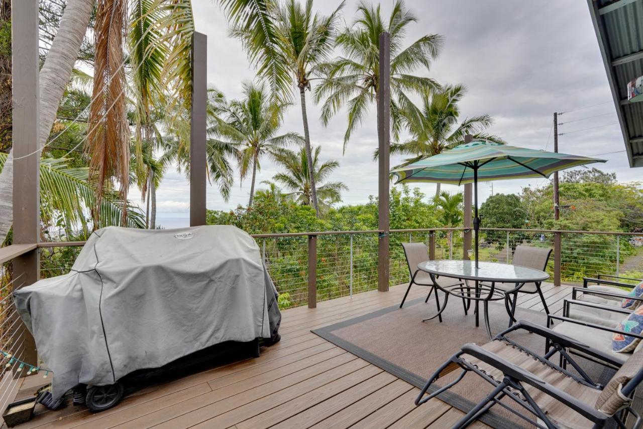 Breezy Kailua-Kona Bungalow with Lanai&Ocean View! Zewnętrze zdjęcie
